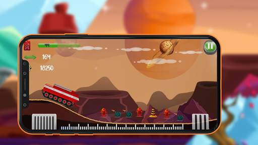 The Fire Truck :  mad hill racing screenshot 2