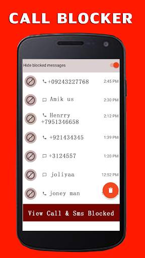 Call Blocker screenshot 1