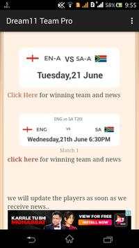 Dream11 Pro Team screenshot 4