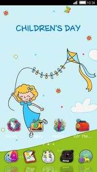CHILDRENS DAY C LAUNCHER THEME screenshot 5
