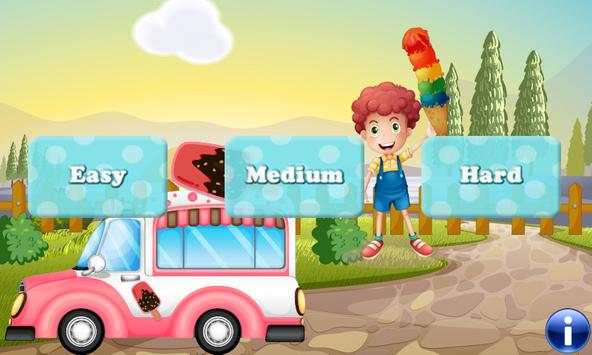 Ice Cream game for Toddlers screenshot 1