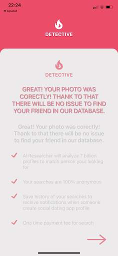 Social dating detective screenshot 2