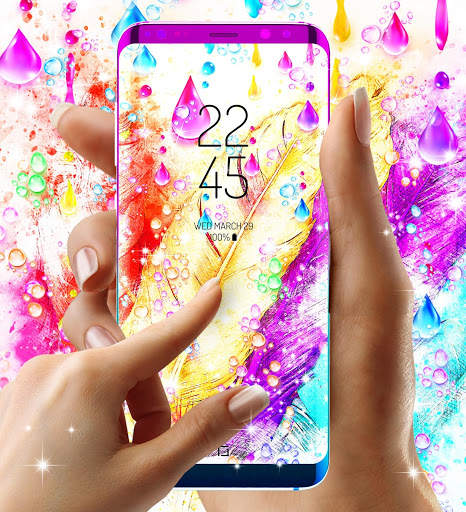 Watercolor live wallpapers screenshot 1