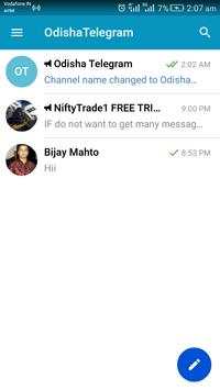 Odisha Telegram (Cloud-Based Social Messaging App) screenshot 2