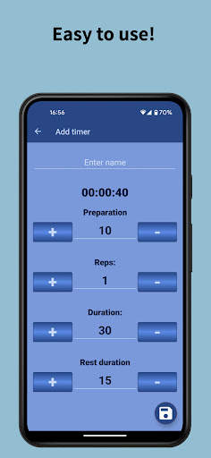 Tabata Timer with music screenshot 1