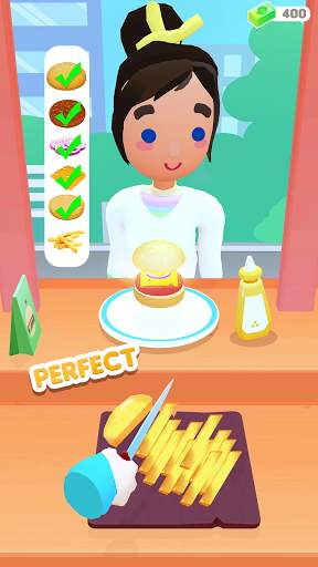 Burger Shop 2021 - Make a Burger Cooking Simulator screenshot 3