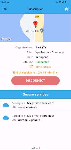 nacXwan - VpnClient 5 تصوير الشاشة