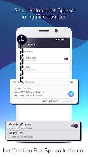 Internet Speed Meter : Net Speed Test 5 تصوير الشاشة