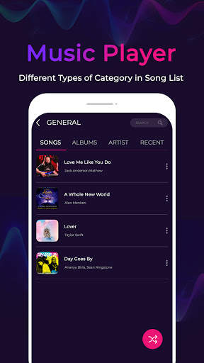 Music Player For Android screenshot 3