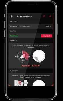 Satellite director - dishpointer screenshot 2