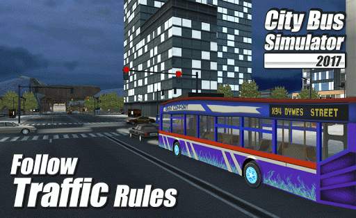 3D Passenger Bus Driver 2017 screenshot 1