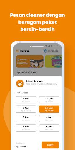 Dibersihin - Dibersihkan aplikasi screenshot 1