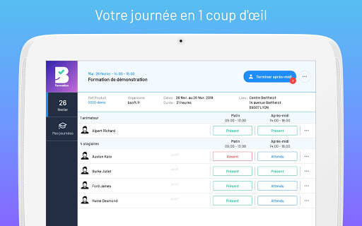 Bienvenue Formation 6 تصوير الشاشة