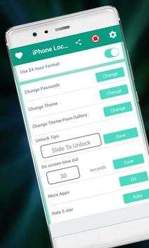 Lock Screen IOS 10 - Phone6s screenshot 2