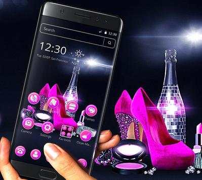 Pink Beauty Luxury Makeup Theme screenshot 2