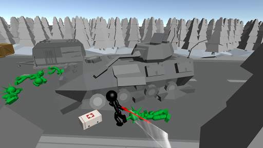 Stickman Killing Zombie 3D screenshot 5
