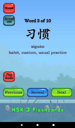 HSK 3 Chinese Flashcards screenshot 8