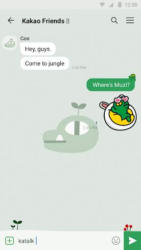 Con - KakaoTalk Theme screenshot 3