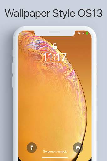 Lock Screen Style i-OS 13 screenshot 3