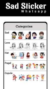 Sad Sticker screenshot 2