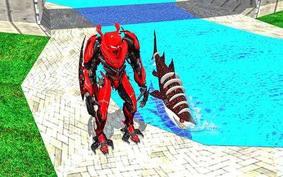 Transformation Robot Shark Game:Shark Simulator screenshot 8