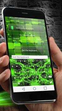 Neon Green Keyboard Themes screenshot 2
