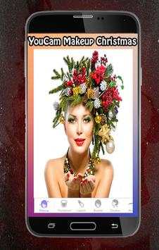 YouCam Makeup Christmas screenshot 1