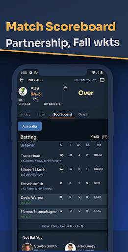 Cricket Live Score - CricChamp screenshot 8