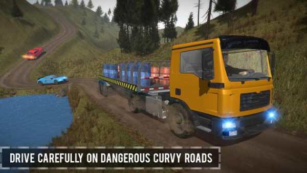 Trailer Truck Off Road Driving screenshot 6