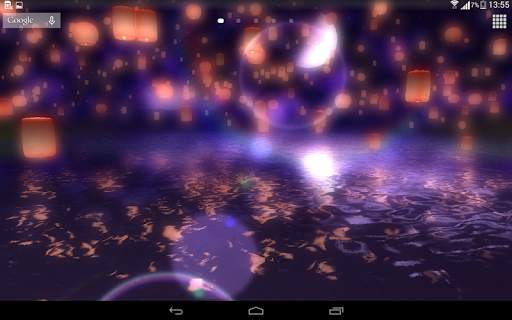 Lanterns 3D live wallpaper screenshot 8