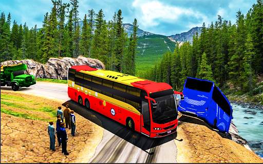 Drive Hill Coach Bus Simulator Jogo de Ônibus 2019 screenshot 15