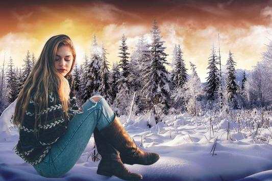 Snowfall Photo Frames screenshot 1