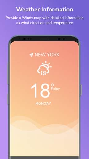 Digital compass - Map compass & Windy map 3 تصوير الشاشة