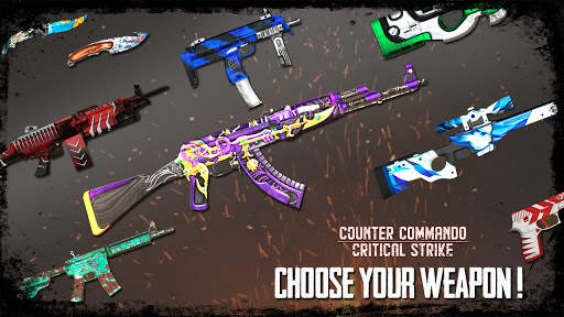 Counter Commando Critical Strike Games CS 2021 screenshot 5