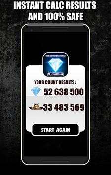 Diamonds 2020 | Free Diamonds & Elite Pass Calc screenshot 2