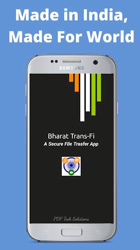 Bharat Trans-Fi : A Secure File Transfer App screenshot 1