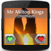 Photo Caller ID Love Theme أيقونة