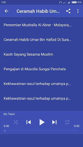 Ceramah Habib Umar Offline 2 screenshot 1