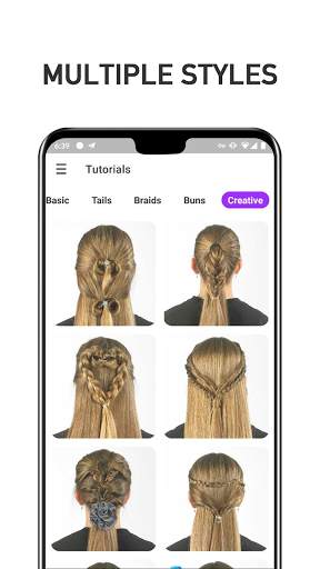 Hairstyles Step by Step screenshot 2