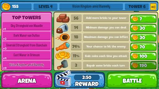 Towers Clash скриншот 1