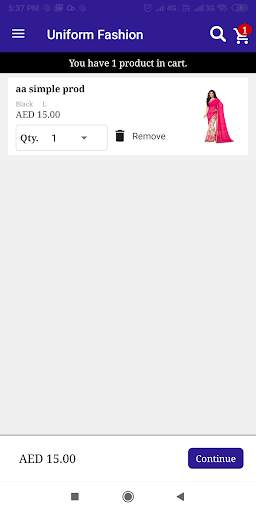Uniform Fashion - Online Shopping App screenshot 3