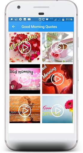 Good Morning Video Status - गुड मॉर्निंग स्क्रीनशॉट 2