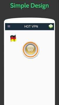 VPN HOT - Super Free VPN Unlimited Proxy Unblocker screenshot 1