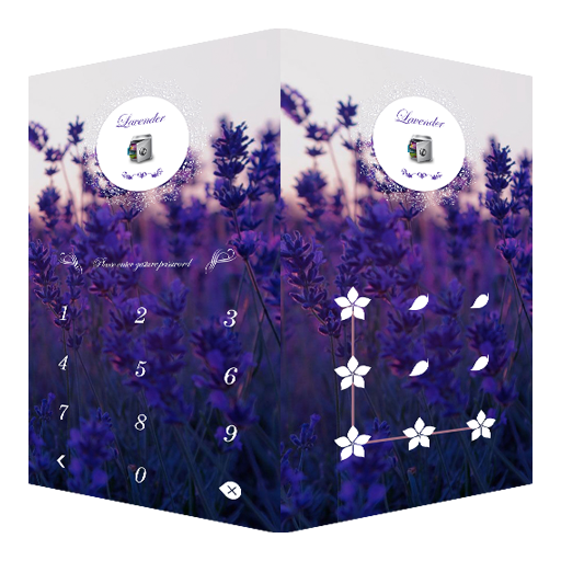 AppLock Theme Lavender أيقونة
