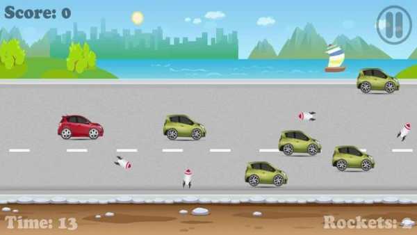 Rocket Car Racing screenshot 2