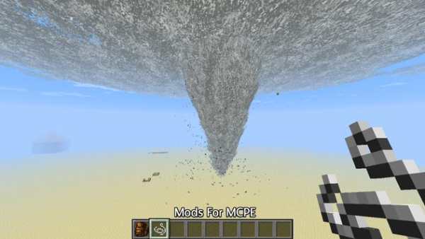 Tornado mod for Minecraft PE screenshot 1
