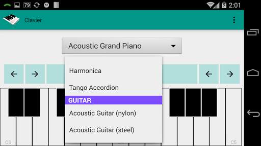 Clavier screenshot 2