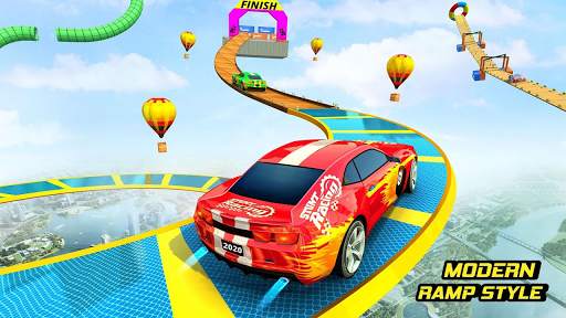 Mega Ramp Car Stunts Racing: Impossible Tracks 3D screenshot 6