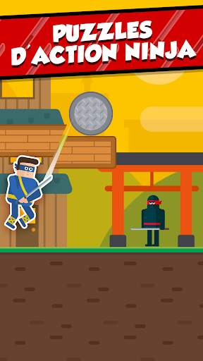 Mr Ninja - Puzzles Tranchants screenshot 1