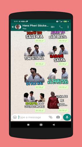 Hera Pheri Stickers For Whatsapp screenshot 5